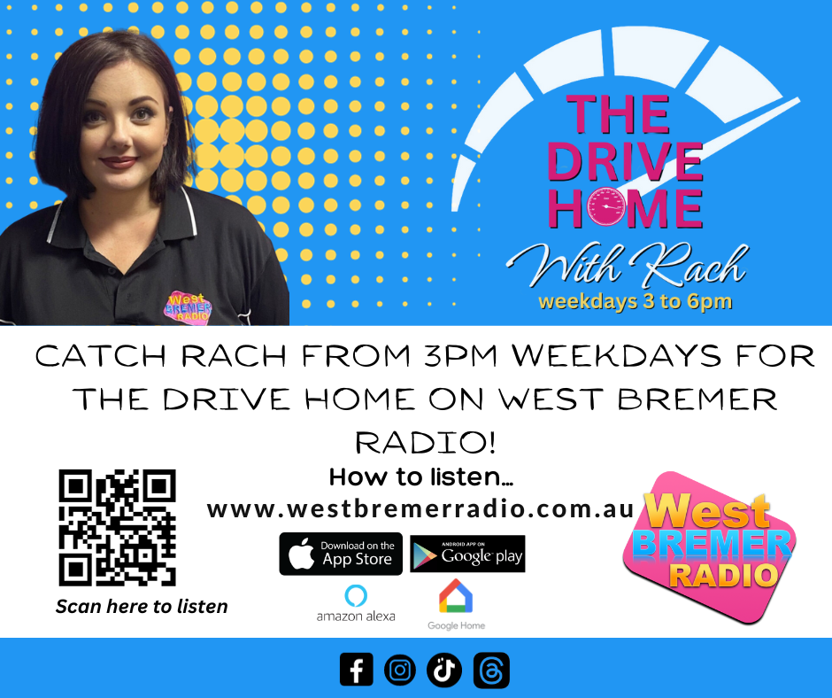 The Drive Show with special guest, Tarra from UniSQ West Bremer Radio